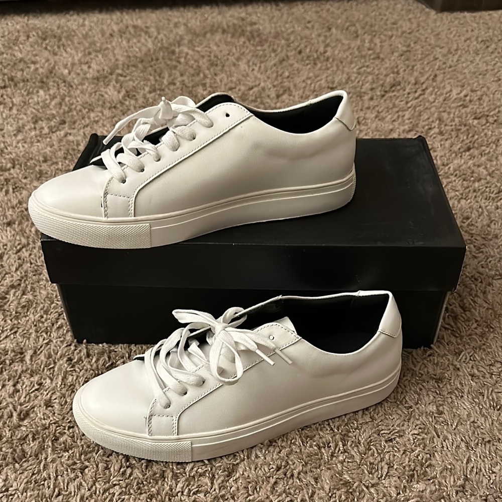 Alfani White Sneakers with Platform Sole